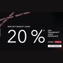 Douglas: 20% Extra-Rabatt ab auf über 20.000 Artikel als Beauty Card Inhaber