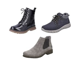 Amazon: Schuhe und Taschen von Rieker im Angebot