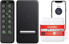 SwitchBot WiFi Smart Lock mit Keypad, smartes, elektronisches intelligentes Türschloss für 123,68€