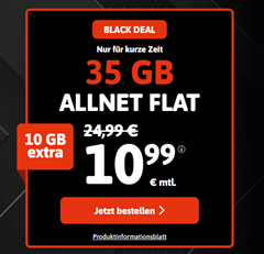 35GB LTE mit SMS und Sprachflat für 10,99€/Monat im o2 Netz – monatlich kündbar