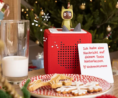 Tonies.com: persönliche Nachricht vom Weihnachtsmann