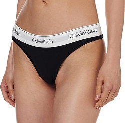 Calvin Klein Damen Thong Tangahöschen für 6€ (Vergleich: 16,98€)