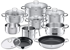 Silit Toskana Topfset 10-teilig (induktionsgeeignet) für 149,95€ (Vergleich: 180,49€)