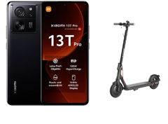 [Top] Xiaomi 13T Pro (1TB) mit Xiaomi Electric Scooter 4 Lite für 1€ mit 50GB 5G/LTE Daten, SMS und Sprachflat im o2 Netz für 34,99€/Monat + 100€ Wechselbonus