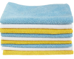[Prime] Amazon Basics Mikrofaser–Reinigungstücher (30cm x 41cm, 24 Stück) für 9,04€ (statt 12,99€)