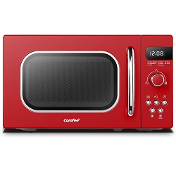 800 Watt Comfee CMSRO 20 Retro-Mikrowelle mit 20 Liter Garraum für 77,99€ (Vergleich: 99,99€)