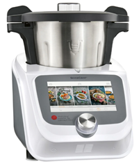 SILVERCREST® Monsieur Cuisine connect trend »SKMC 1200 F6« Küchenmaschine für 349€ (Vergleich: 469,99€)