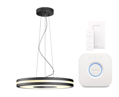 Philips Hue White Amb. LED Pendelleuchte inkl. Hue Bridge und Dimmschalter für 189€ (VG: 306,84€)