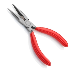 Knipex Flachrundzange mit Schneide 2501140, 140mm für 12,16€ (VG: 18,10€)