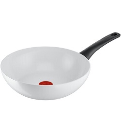 28cm Wok-Pfanne Tefal C41719 Ceramic Control mit Keramikversiegelung für 27,99€ (Vergleich: 47,73€)