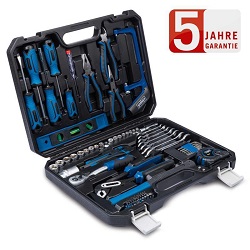 97-teiliger Scheppach Werkzeugkoffer WZK120 für 39,99€ (Vergleich: 49,90€)