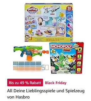 Amazon: All Eure Lieblingsspiele und Spielzeug von Hasbro zu sehr guten Preisen