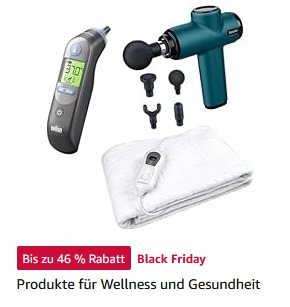 Amazon: Produkte für Wellness und Gesundheit zu Bestpreisen