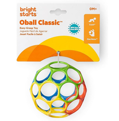 [Prime] Bright Starts Oball Classic (flexibler und leicht zu handhabender Ball, sensorisches Aktivitätsspielzeug für Kinder ab 0 Jahre) für 4,95€ (Vergleich: 8,55€)