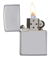 [Prime] Zippo Benzinfeuerzeug Chrom Poliert für 20,72€ (Vergleich: 24,80€)
