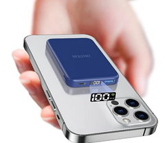 DEKSMO Wireless Power Bank 10000mAh Fast Charging mit MagSafe für 23,14€