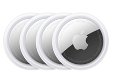 4er Pack APPLE AirTag Tracker für 89€