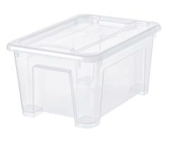 [IKEA Family] 13 x IKEA SAMLA Box mit Deckel (transparent, 28x20x14cm/5l) für 20,87€ (statt 30,77€)