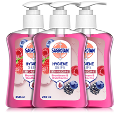 [Prime Spar Abo] Sagrotan Handseife Brombeere und Waldfrüchte(3 x 250 ml) für 3,74€ (Vergleich: 5,97€)