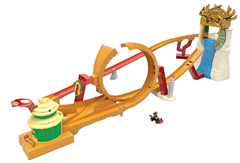 HOT WHEELS Super Mario Bros. – Dschungel-Königreich Rennstrecke für 29,99€ (Vergleich: 37,45€)
