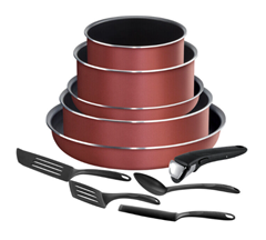 Tefal 10-teiliges Kochgeschirr Set Ingenio Easy Antihaft für 59,49€