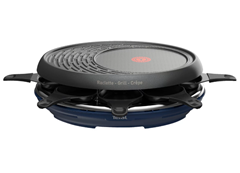 Tefal Raclette RE3104 (8 Pfännchen, mit Crêpes-Funktion) für 44,94€ (Vergleich: 59,90€)