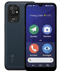 Doro 8200, 4G Senioren Smartphone ohne Vertrag, Noruftaste, Triple Kamera, Android 12 Go, 64 GB Speicher für 239€ (VG: 281,67€)