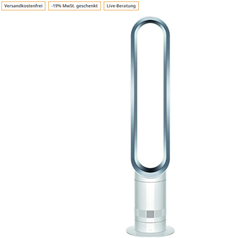 DYSON 300912-01 AM 07 Turmventilator Weiß/Silber (56 Watt) für 293,28€