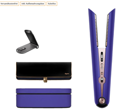 DYSON Corrale™ – Gifting Edition Violettblau/Rosé Haarglätter, Beschichtung: Kupfer-Mangan für 352,10€ (VG: 414€)