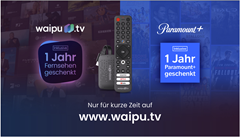 [Super] waipu.tv 4K Stick inkl. 1 Jahr Perfect Plus für einmalig nur 59,99€ + zusätzlich 12 Monate Paramount+ geschenkt (statt insgesamt 287,76€) – nur für Neukunden