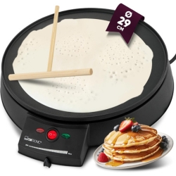 Clatronic Crepes Maker mit Ø 29 cm inkl. Teigverteiler für 22€ (VG: 26,62€)