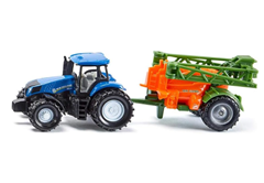 [Prime] siku 1668 New Holland Traktor mit Feldspritze für 4,99€ (Vergleich: 7,27€)