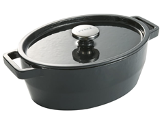 Pyrex Slowcook Schmortopf aus Gusseisen (5,8 Liter, 33cm) für 75,90€ (Vergleich: 100,11€)