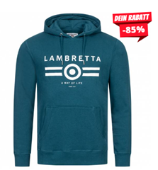 Lambretta Logo Herren Hoodie für je 9€ zzgl. eventuell Versand (Vergleich: 40,16€)