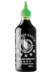 [Prime Spar Abo] FLYING GOOSE Hoi Sin Sauce – pikant, grüne Kappe (1 x 455 ml) für 5,09€ (Vergleich: 7,98€)