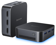 Blackview MP80 Mini PC (Intel N5095, 16GB LPDDR5 RAM, 512GB M.2 SSD, Windows 11 Home) für 189,99€