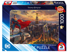 [Prime] Schmidt Spiele 57590 Thomas Kinkade, Superman, Protector of Metropolis, 1000 Teile Puzzle für 5,99€ (Vergleich: 11,65€)