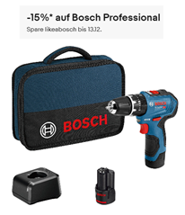 eBay: 15% Rabatt auf ausgewählte Bosch Artikel