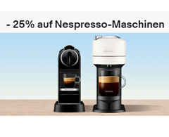 eBay: 25% Rabatt auf Nespresso-Maschinen