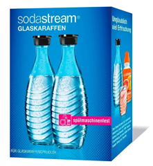 SodaStream Glaskaraffe Penguin DuoPack (2 x 0,6l) für 9,99€ (Vergleich: 18,99€)