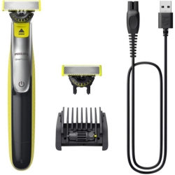 Philips OneBlade 360 Face – elektrischer Bartschneider und Rasierer inkl. 2 innovativer 360-Klingen für 29,99€ (VG: 49,94€)