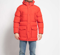 Tommy Hilfiger Steppjacke Rockie rot für 150,85€ (Vergleich: 244,97€)