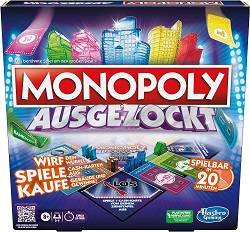 Gesellschaftsspiel Monopoly Ausgezockt für 13,39€ (Vergleich: 21€)