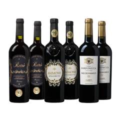 Die Weinbörse: Weinpaket mit 6 Flaschen Primitivo & Negroamaro für 39,99€ (statt 69,94€)