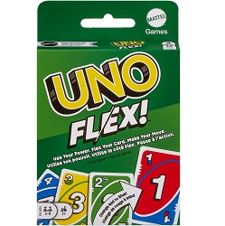 Kartenspiel Mattel Games Uno Flex für 6,99€ (Vergleich: 11,36€)