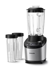 Philips 7000 Series Hochleistungsmixer inkl. Trinkflaschen (1.500 W, HR3760/10) für 99,90€ (Vergleich: 129,99€)