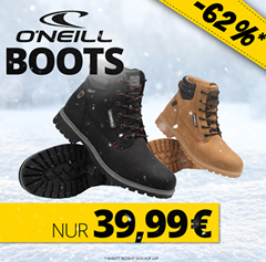 SportSpar: O’NEILL El Captain High Herren Boots für je 39,99€ zzgl. eventuell Versand (Vergleich: 63,99€)