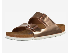 Birkenstock Arizona Metallic Bronze für 47,45€ (Vergleich: 84,80€)