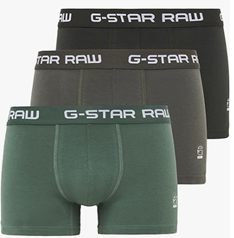G-STAR RAW Herren Klassische Boxershorts 3er-Pack für 23,97€