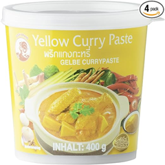 COCK – Gelbe Currypaste, 4er pack (4 X 400g) für 7,95€